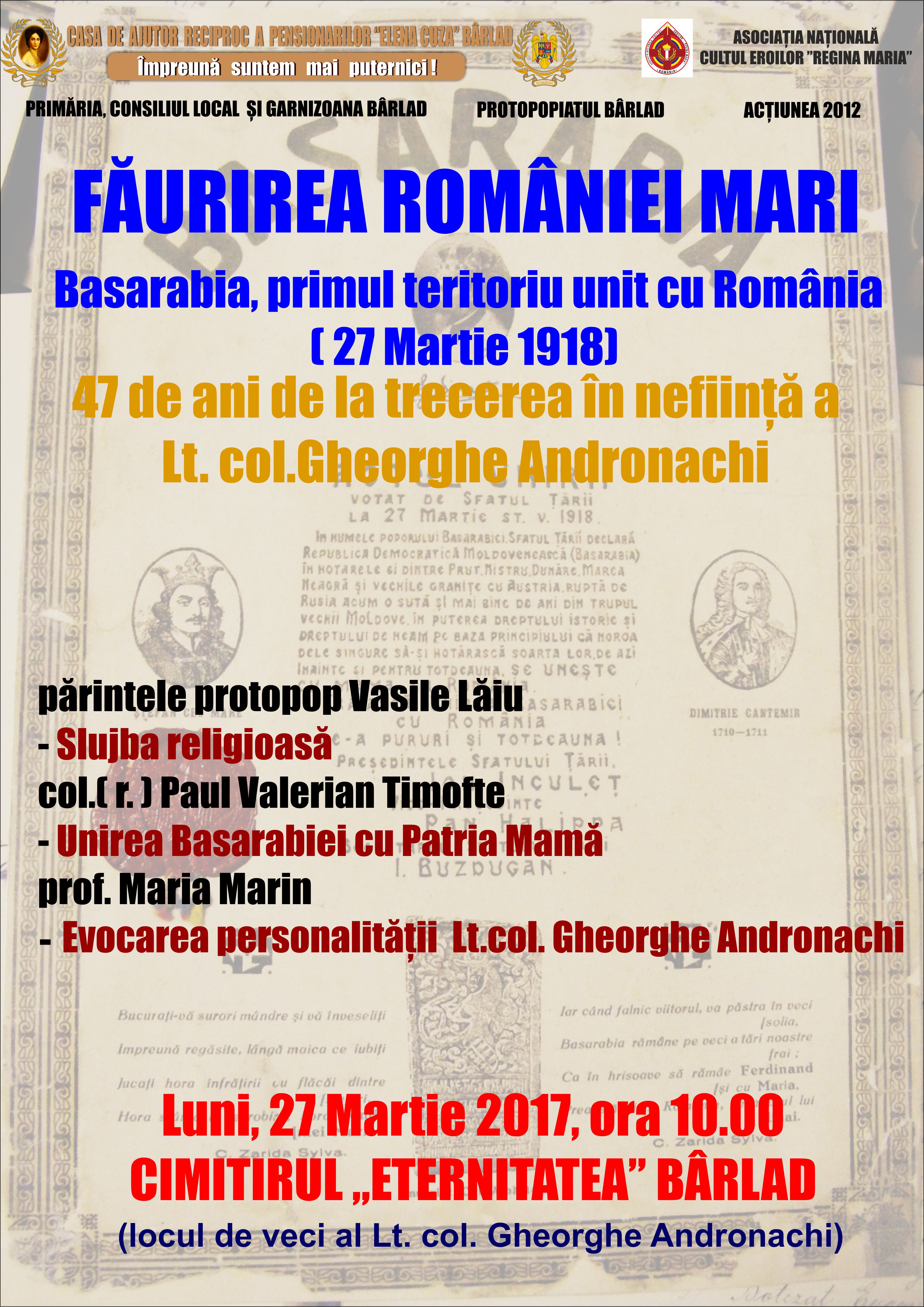 Făurirea României Mari